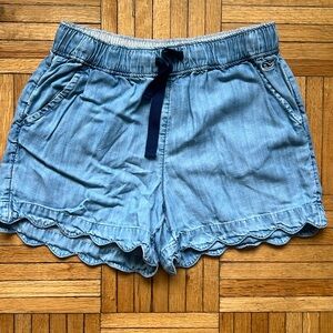 Vineyard vines girl chambray shorts